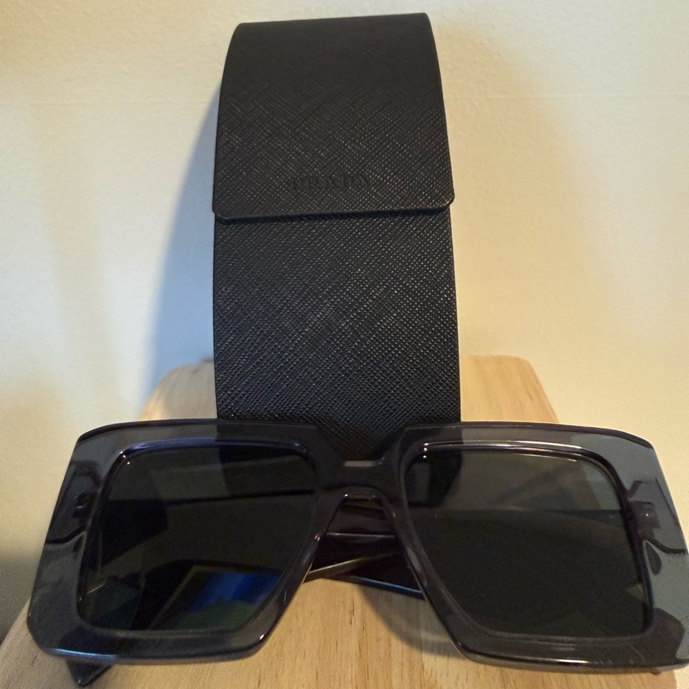 Prada Black and Red Sunglasses